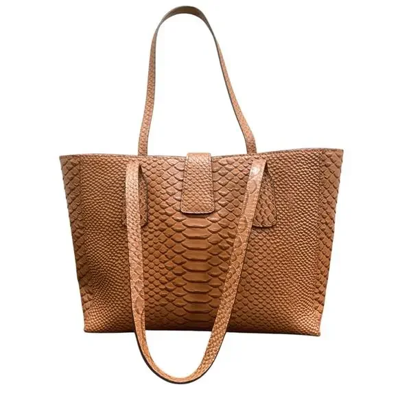 Dooney & Bourke Tote Women’s One Size Embossed Leather Red Interior Red Interior